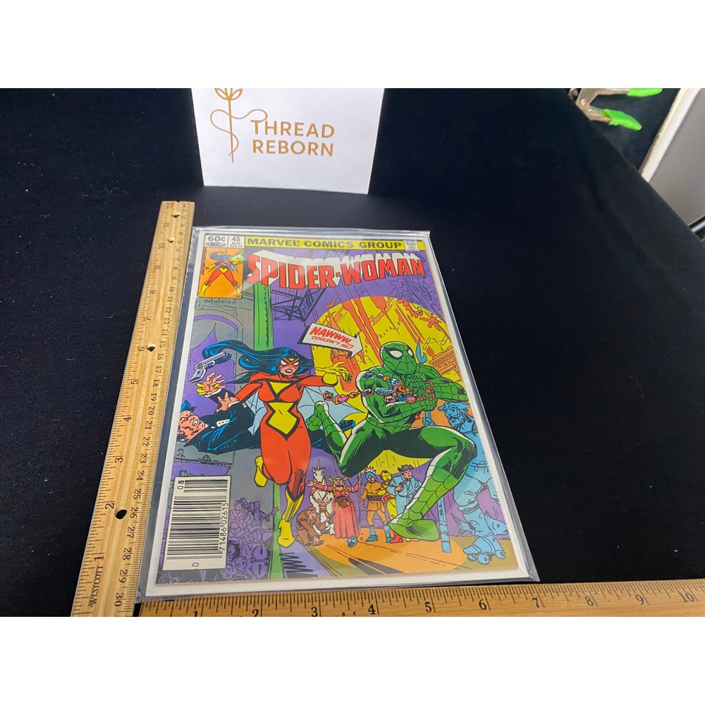 Spider Woman 45 Marvel‎ Comics Group 1980s Comic Book Vintage Collectible